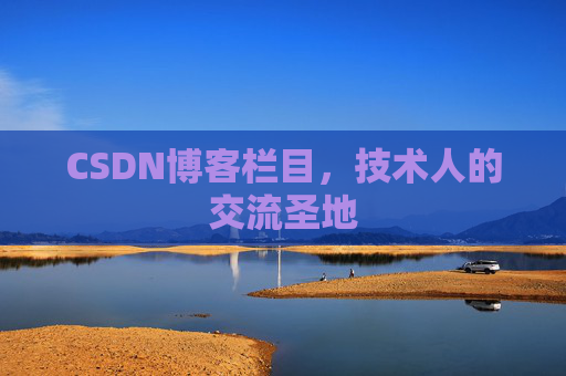 CSDN博客栏目，技术人的交流圣地